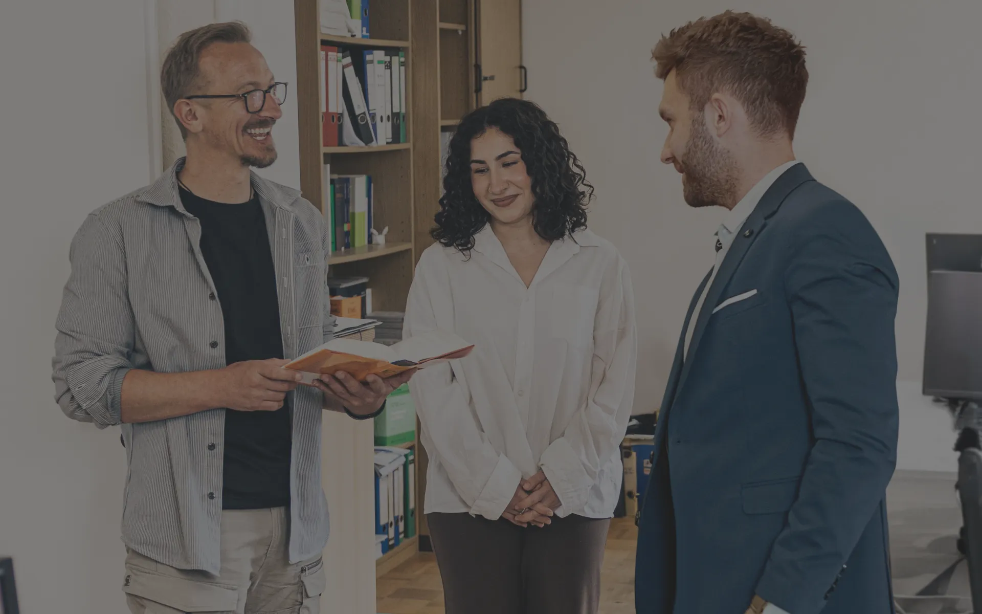 Espey Steuerberater und Kollegen beim Gespräch